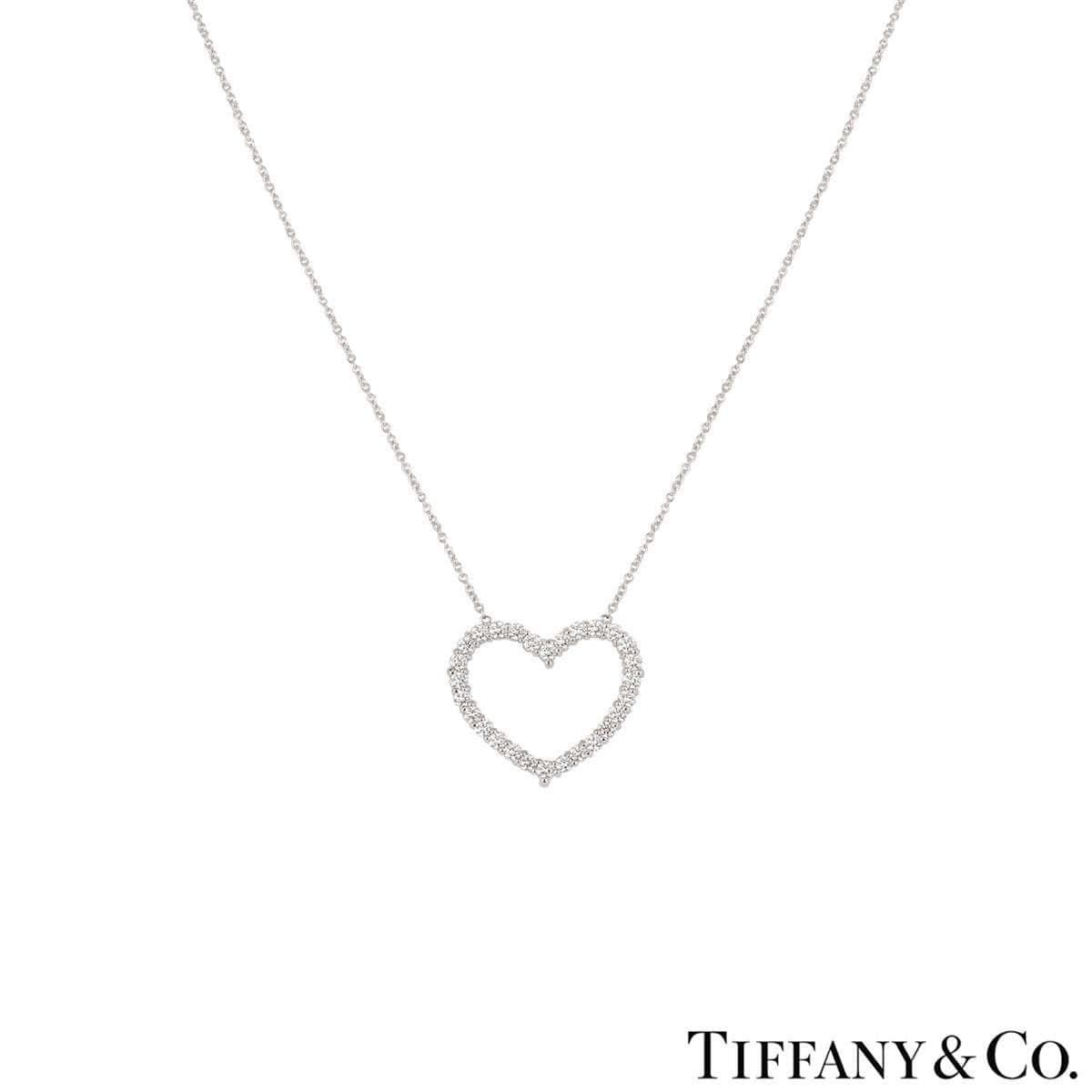 Tiffany & Co. Diamond Heart Pendant, Large Model – CIRCA